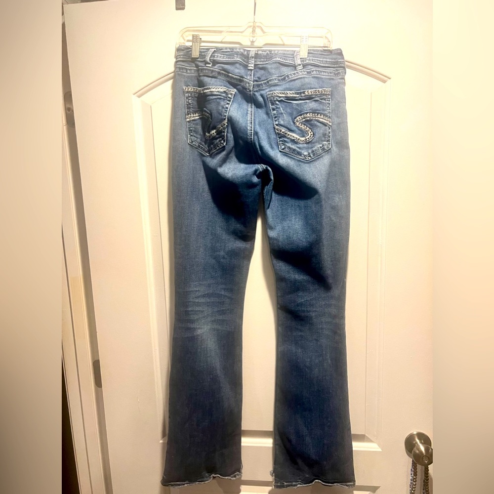 Silver Avery Bootcut Jeans